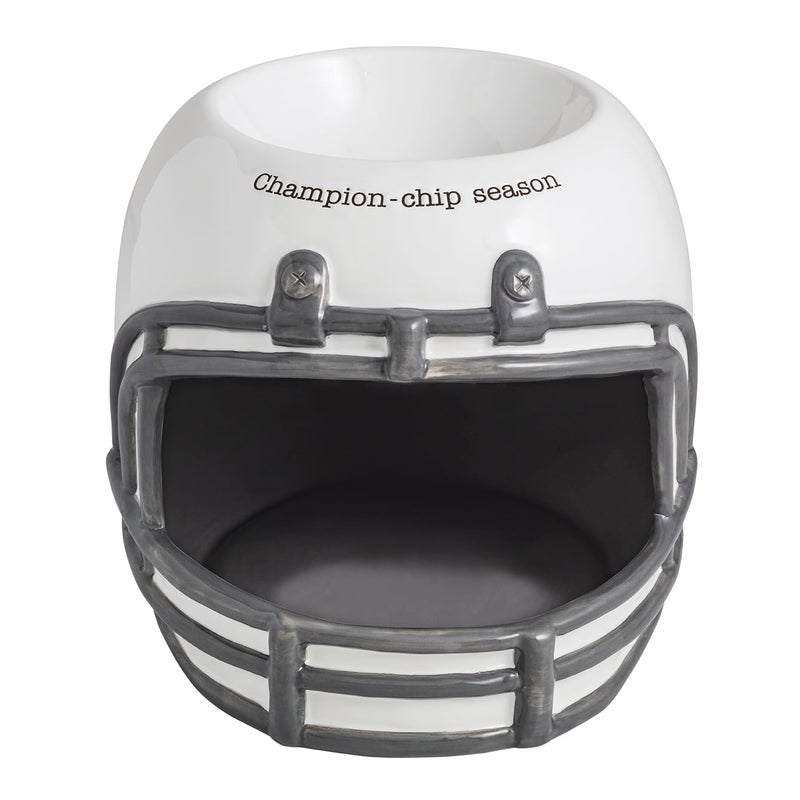 Mud Pie Football Helmet Chip and Dip Server - Image 1