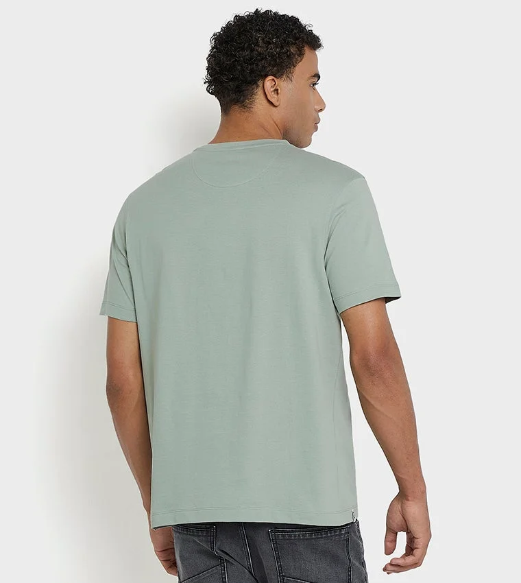 Ben Sherman  Ben Sherman Men's Crew Neck Short Sleeve Printed T-Shirt for Men | Best Price UAE