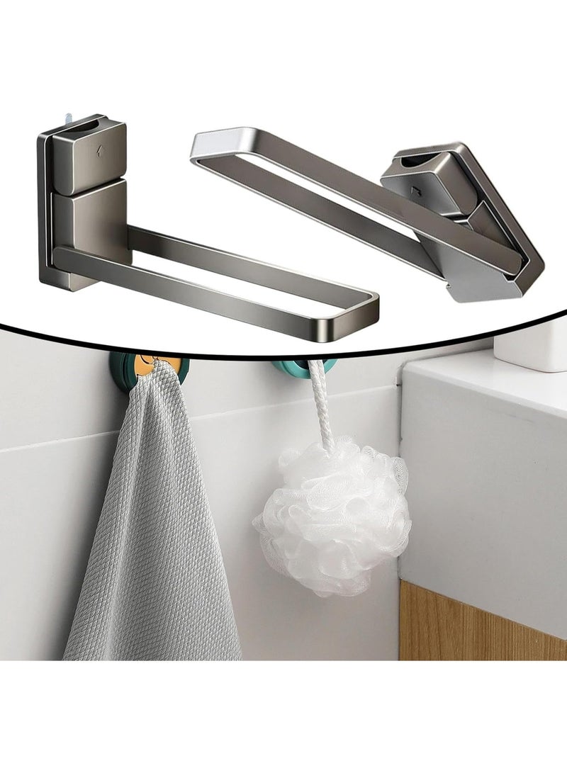 Small Towel Rail, Suction Cup Towel Rack, Removable Bathroom Rail, Strong Suction, No Drilling Required, 360g, for Kitchen, Dorm, Apartment, and Hotel Organization - Image 5