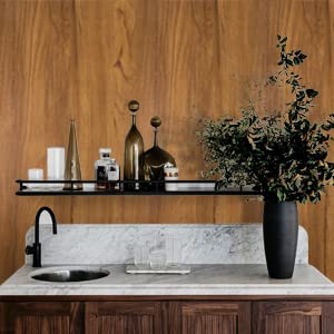 COSNIGHT 15.7" ×786" Wood Grain Wallpaper Peel and Stick Vinyl Film Self Adhesive Decor Wall Paper for Cabinet Drawer Shelf Liner Easy to Clean - Image 5