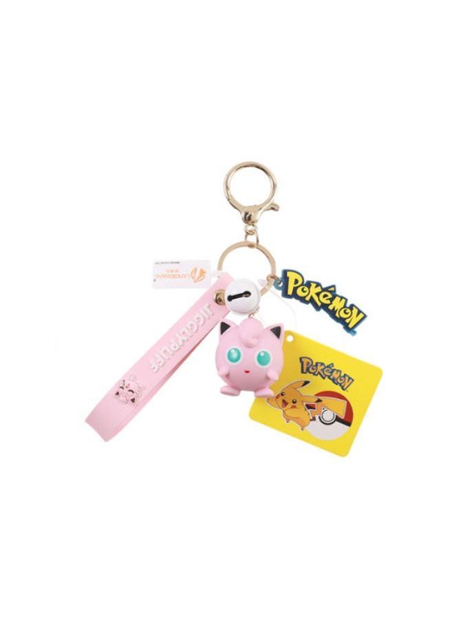 Pokemon Pokemon Holly Box Jigglypuff Mini Figure Keychain 