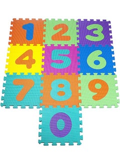 Megastar RBW TOYS Baby Puzzle Foam Numbers Mats 10 Connecting set  - Image 1