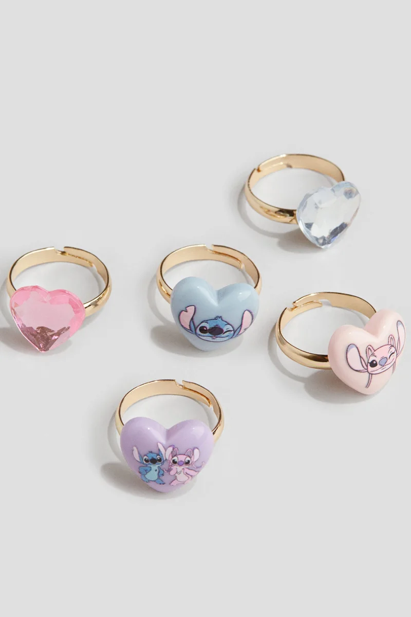 H&M 5-pack rings