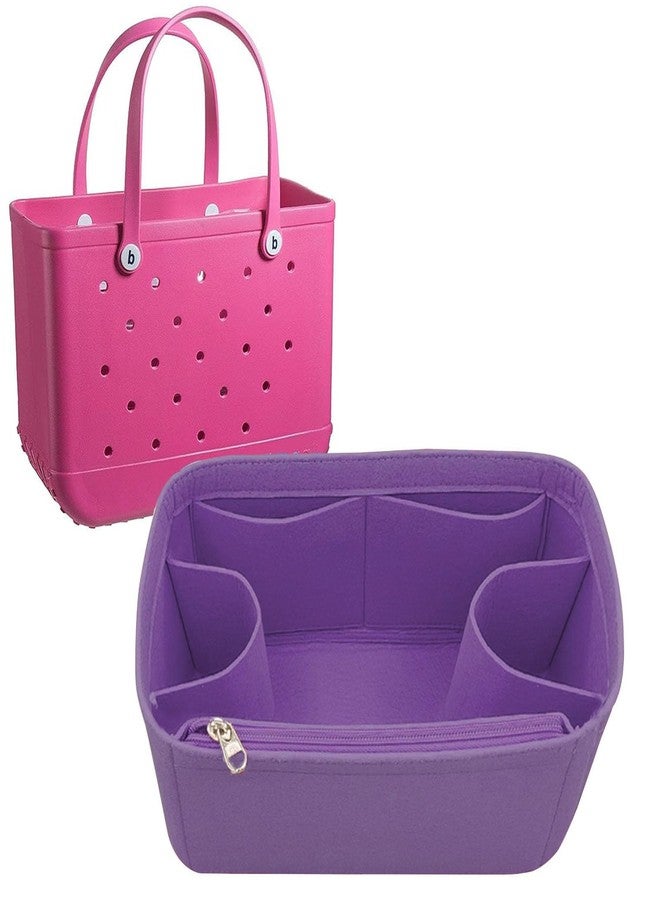 Lckaey Beach Bag Accessories for bogg bag Large Organizer Storage Bag for Bogg Bag Organizing divider cooler insert 3018Purple-L - Image 1