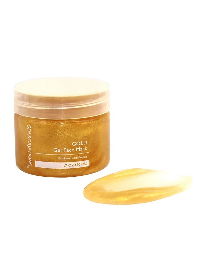 سباسكريبشنز قناع الوجه الجل بالذهب الوردي والخيار، 1.7 أونصة لكل منهما - Image 3