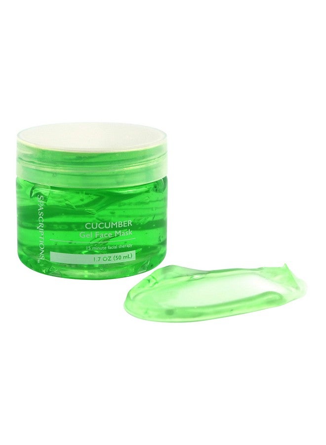 سباسكريبشنز قناع الوجه الجل بالذهب الوردي والخيار، 1.7 أونصة لكل منهما - Image 4