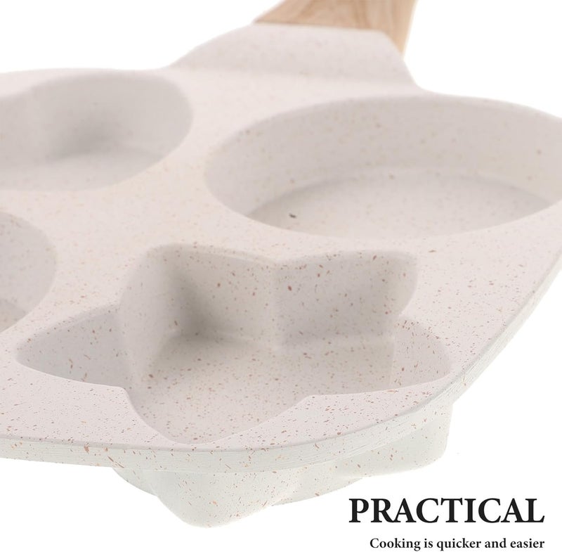 Varied global sizing picks SEWACC Nonstick Egg Skillet Mini Pancake Pan with Thickened Deep Base Japanese Omelette Frying Pan for Breakfast Cooking for Home Use Advanced compact design - Image 3