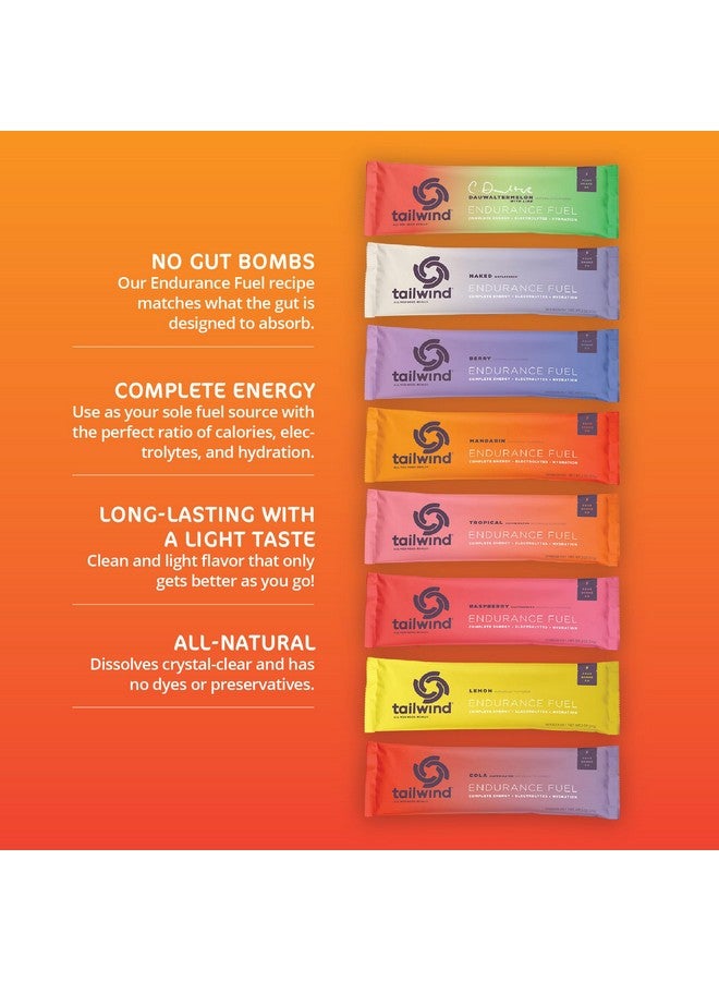 Tailwind Nutrition Tailwind Grab-And-Go Endurance Fuel Single Serve Assorted Flavors (Pack Of 8) - Hydration Drink Mix With Electrolytes, Carbohydrates - Non-Gmo, Gluten-Free, Vegan, No Soy Or Dairy - Image 2