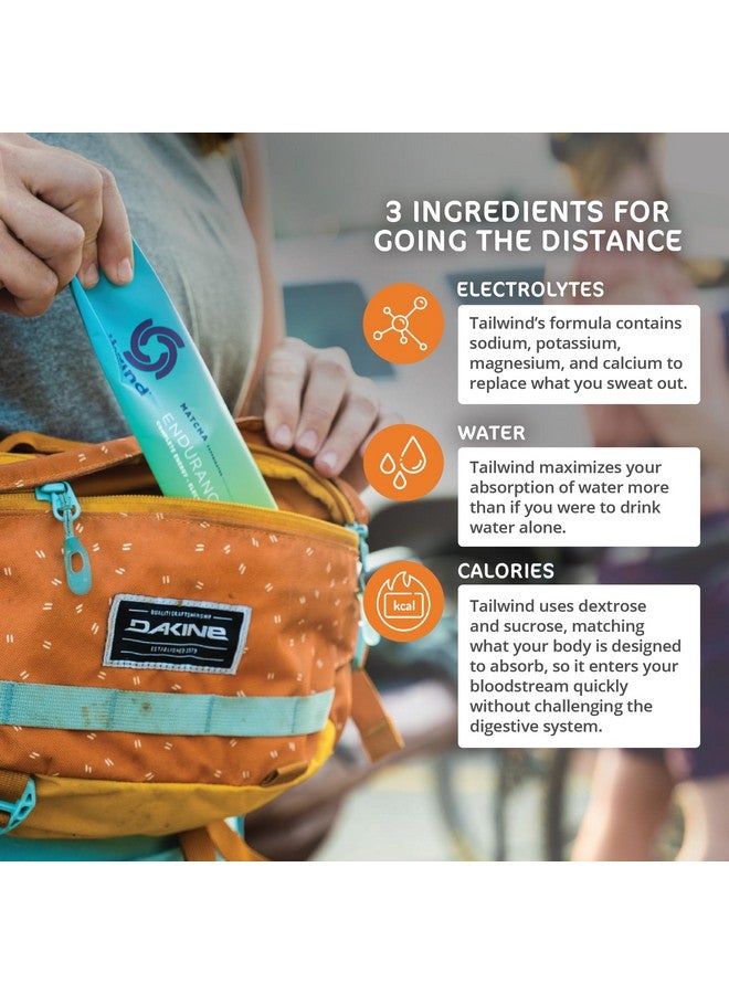 Tailwind Nutrition Tailwind Grab-And-Go Endurance Fuel Single Serve Assorted Flavors (Pack Of 8) - Hydration Drink Mix With Electrolytes, Carbohydrates - Non-Gmo, Gluten-Free, Vegan, No Soy Or Dairy - Image 3