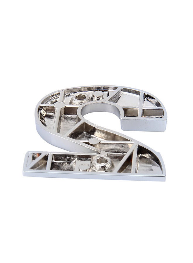 نيبمينينت ملصق ذاتي اللصق على شكل رقم اثنين بتصميم ثلاثي الأبعاد - Image 2