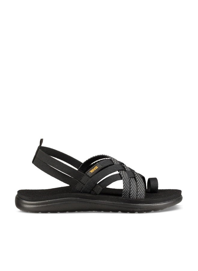 Teva Women's Voya Strappy, Hera Black, 7 M US