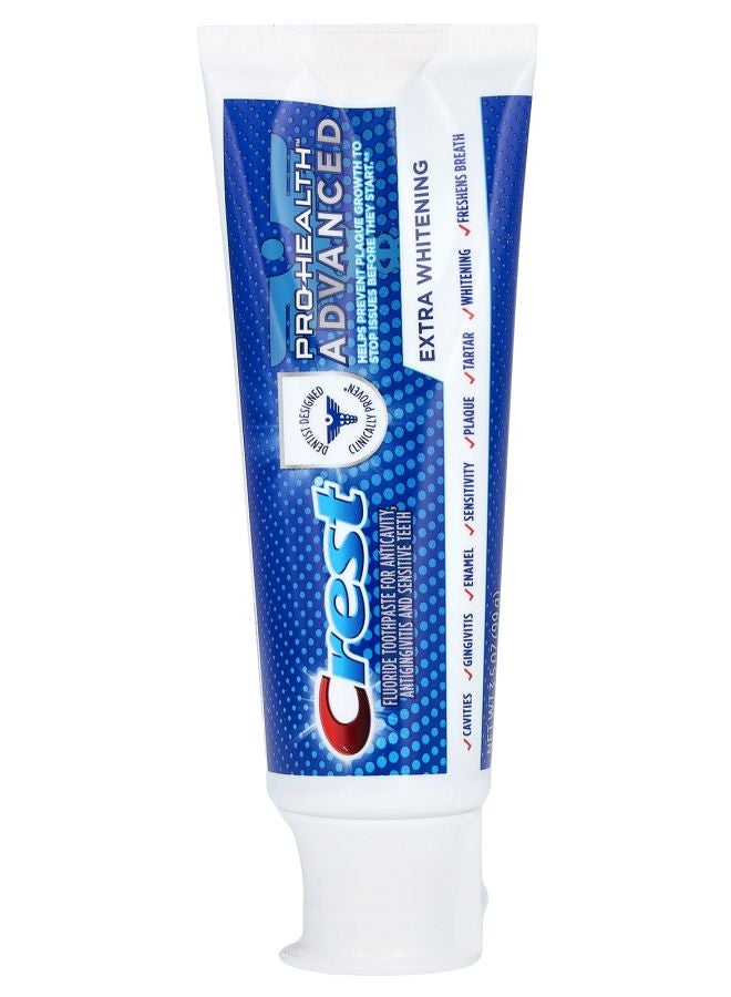 Crest Pro Health Advanced Fluoride Toothpaste Extra Whitening 3.5 oz (99 g)