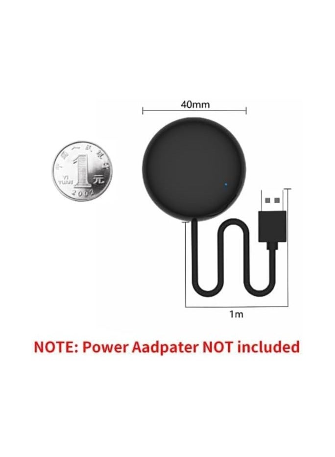 فلوشرينيك جهاز تحكم عن بعد ذكي يعمل بالواي فاي وجهاز تحكم عن بعد عالمي يعمل بالأشعة تحت الحمراء لتويا سمارت هوم للتحكم في مكيف الهواء والتلفزيون وأليكسا وجوجل هوم للتحكم الصوتي - Image 2