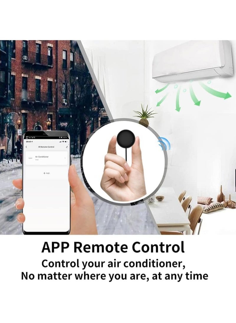 فلوشرينيك جهاز تحكم عن بعد ذكي يعمل بالواي فاي وجهاز تحكم عن بعد عالمي يعمل بالأشعة تحت الحمراء لتويا سمارت هوم للتحكم في مكيف الهواء والتلفزيون وأليكسا وجوجل هوم للتحكم الصوتي - Image 5