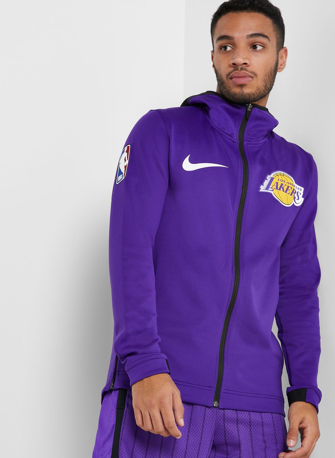 Nike Los Angeles Lakers Showtime Hooded Jacket
