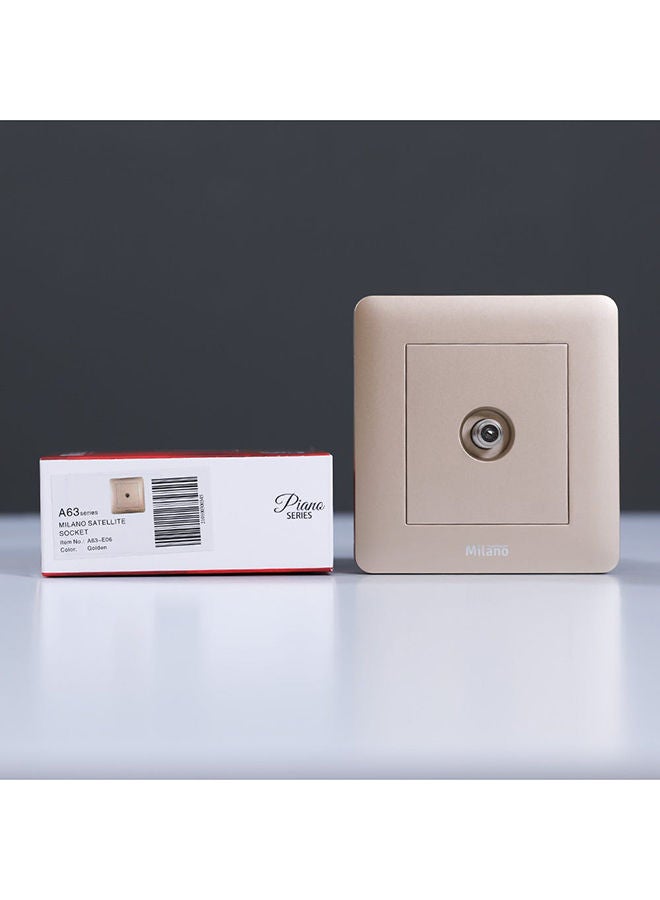 DANUBE HOME Milano Satellite Socket Gd Ps - Image 3