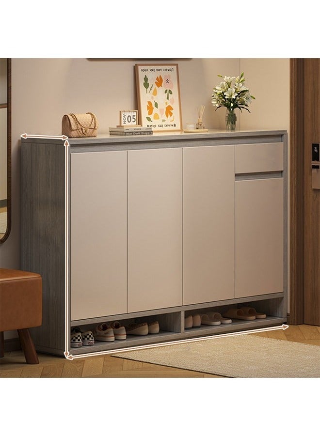 إن كي أكس خزانة أحذية فاخرة عالية الجودة مع أدراج متعددة الوظائف 140 سم - Image 1