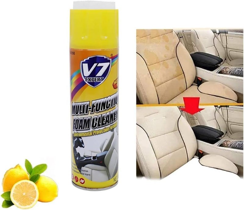 Fitto Multi-Function Foam Cleaner 650ML – All-Purpose Heavy-Duty Cleaner for Home, Kitchen, and Automotive Use – Stain Remover, Odor Eliminator, Eco-Friendly Formula - Image 2