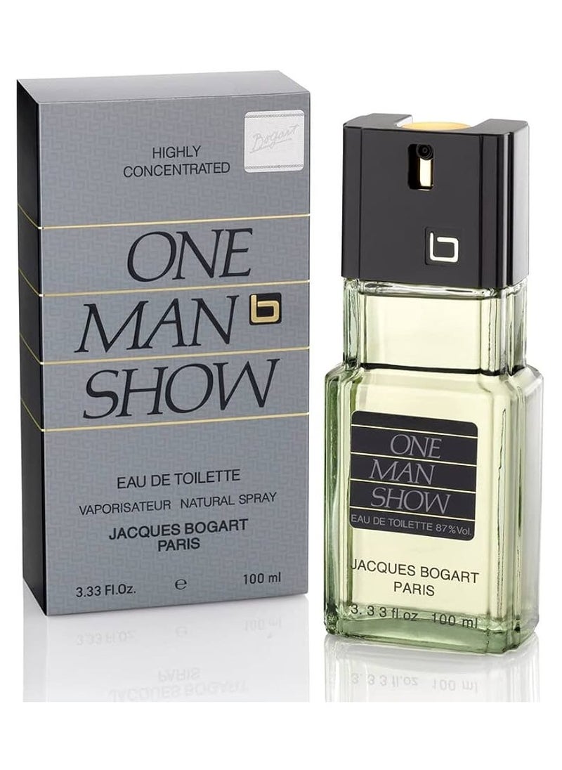 Jacques Bogart - One Man Show Eau de Toilette 100ml – Jacques Bogart Men’s Fragrance Perfume - Image 1