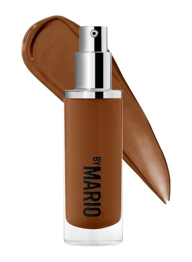 MAKEUP BY MARIO SurrealSkin® Luminous Hydrating Foundation 30ml – Shade 25W Dark with Warm Undertone, Weightless, Buildable Coverage, Radiant Natural Finish - Image 1