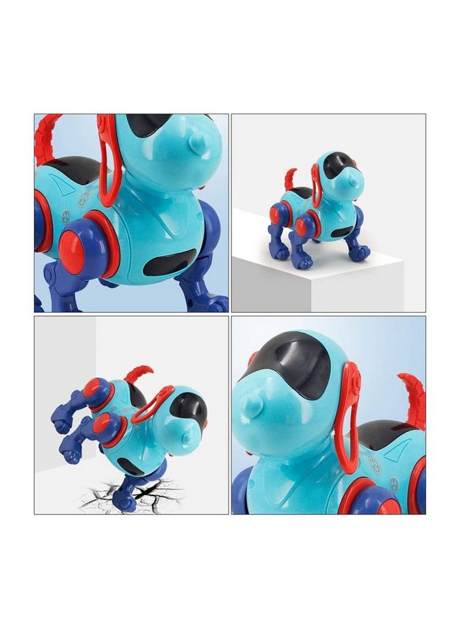 ATRI - Plastic Musical Dog Move Forward And Flapping Ears Pets With Lights And Sound Toy For Kids 3 + Years (Multicolor) - Image 1