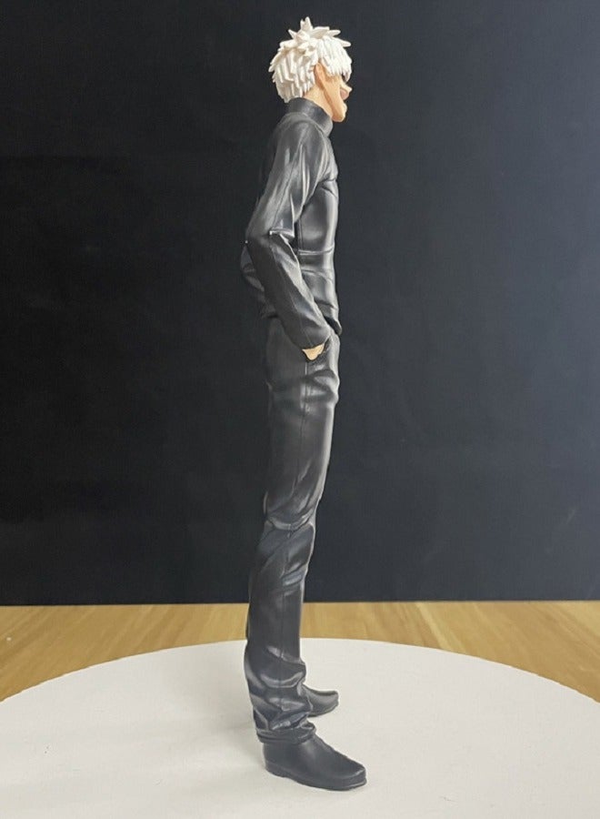 هالامودو جوجوتسو كايسن الوقوف ساتورو غوجو الشكل، مكتب المركزية وهدية عيد ميلاد ممتازة 29 سم - Image 4