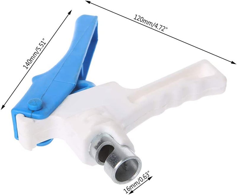 APPSTER Drip Irrigation Tubing Hole Punch Tool for 16mm Hole | Agricultural Rain Pipes Irrigation Drip Tape Hose Pipe Puncher Tool for Drip Fitting Insertion - Punch Size : 16mm, Multi - Image 3