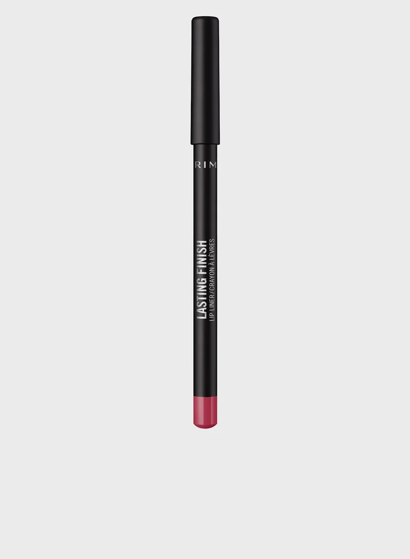 RIMMEL LONDON Rimmel Lasting Matte Lip Liner – 125 – Indian Pink, 1.2g