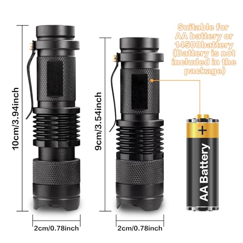 WAYLLSHINE High Power 1 Mode Red LED Flashlight, Single Mode Red Flashlight, Red Light Flashlight Red Light Torch for Astronomy, Aviation, Night Observation - Image 4