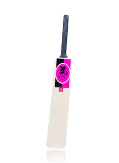 MG Popular Wooden Cricket Bat for 10-18 Year Boys Kids, Size- 6 Pink/Black  - Image 2