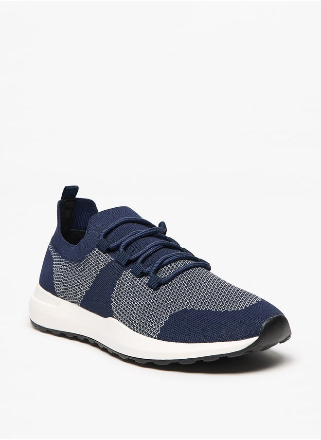 LBL by Shoexpress Textured Slip-On Sports Shoes  - Image 1