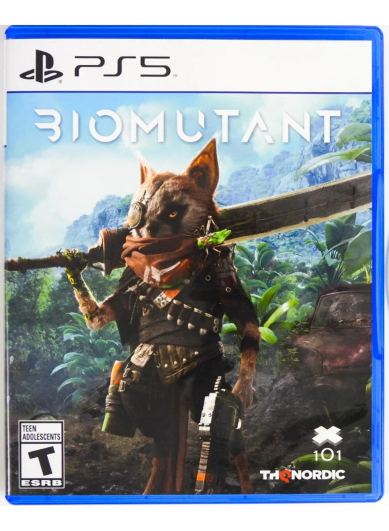 PlayStation Biomutant for PlayStation 5 (PS5) | Open-World Action RPG | Next-Gen Upgrade | Physical Disc - Image 1