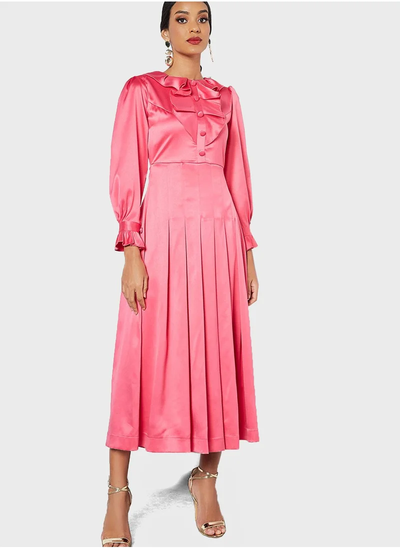 SIVVI for HANIYA Pleat Detail Dress