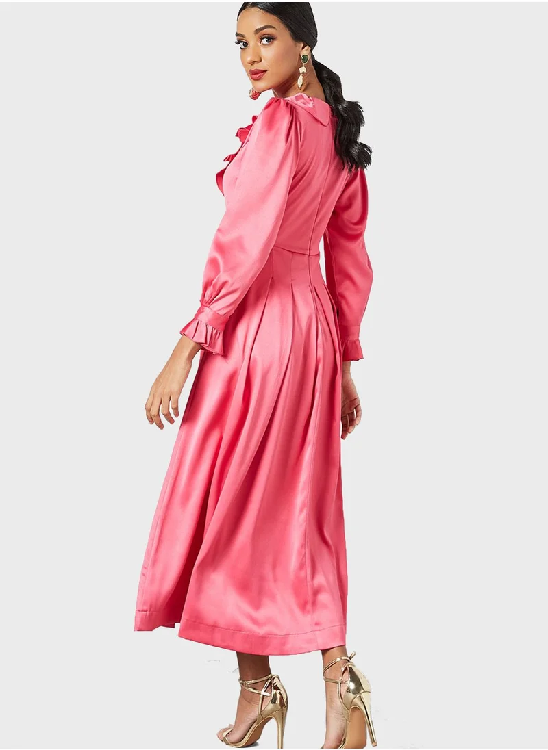 SIVVI for HANIYA Pleat Detail Dress