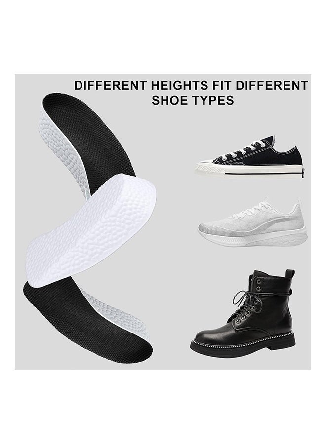 1 Pair Invisible Height Increasing Insoles, 2.5cm/3.5cm Heel Lift Foot Pads for Men & Women, Breathable Shock Absorbing Sports Inserts - Image 5