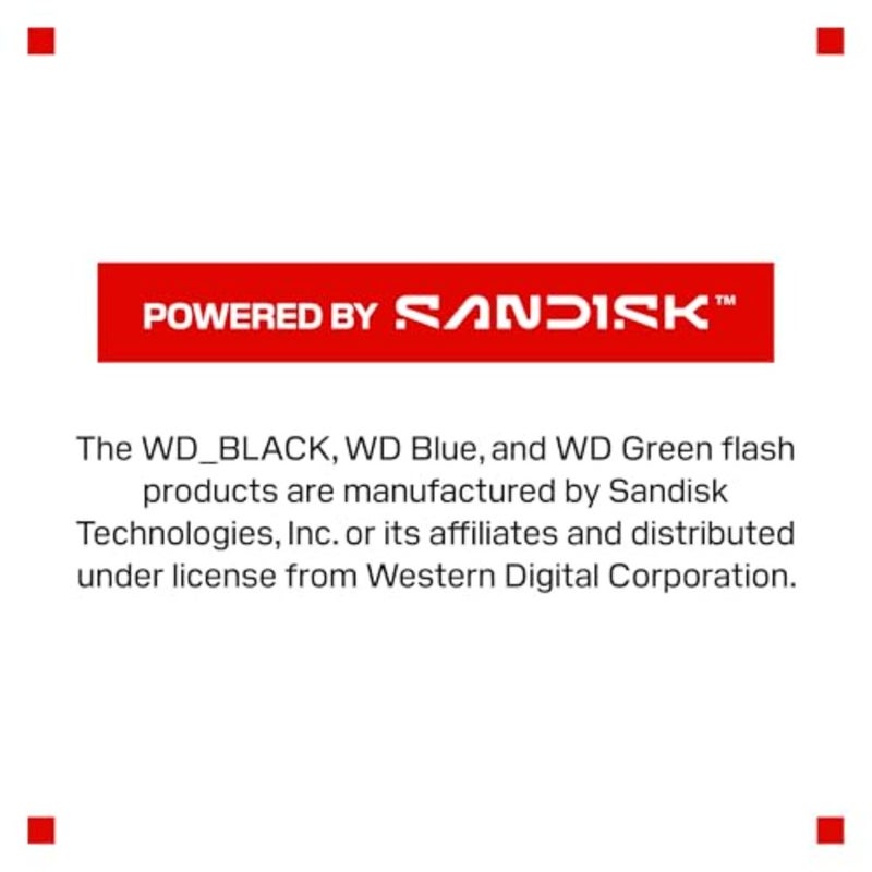WD_BLACK SN850X NVMe SSD 1 تيرابايت ذاكرة ألعاب SSD داخلية، تقنية PCIe Gen4، قراءة 7300 ميجابايت/ثانية، كتابة 6300 ميجابايت/ثانية أسود - Image 3