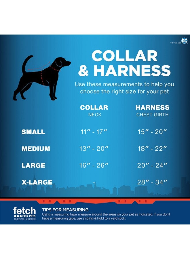 DC Comics DC Comics Superman Dog Collar, Large | Officially Licensed DC Comics Superman Logo Dog Collar | Large Dog Collar for Large Dogs with D-Ring, Cute Dog Apparel & Accessories for Pets - Image 5