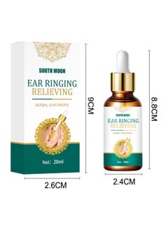 SOUTH MOON Ear Ringing Relieving Ear Drops Treatment Natural Treatment for Tinnitus Symptoms Tinnitus Relief and Remedy 20ml  - Image 3