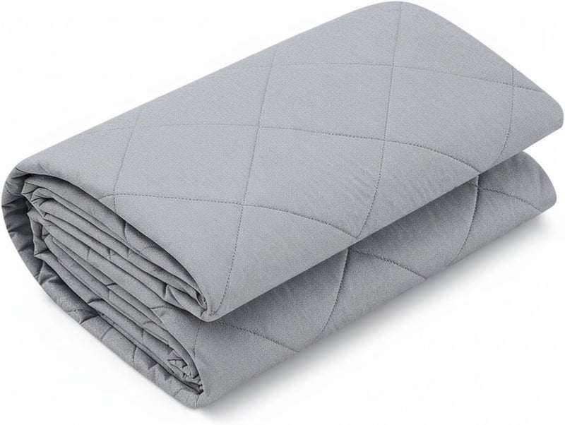 Treela 58 x 72 Inch Scorch Resistant Quilted Fabric Insulated Blend Ironing Scorch Cloth Protective Pad for Insulation Upholstery Iron Board Fabric Covers Water Heater Insulation Potholder DIY Project - Image 1