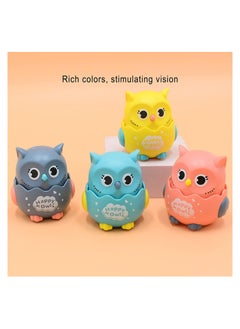 General Press and Go Owl Toy Car for Babies and Toddlers Perfect Birthday Gift for 1 to 3 Year Old Boys  - Image 2