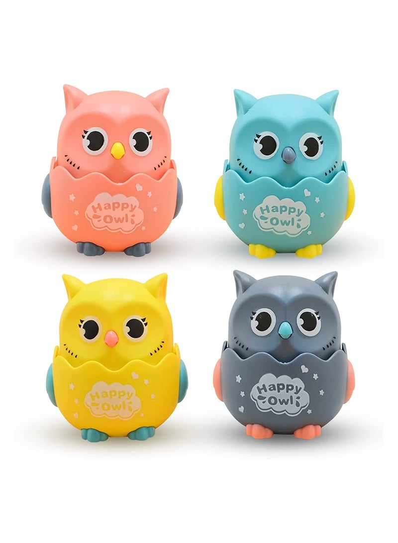 general Press and Go Owl Toy Car for Babies and Toddlers Perfect Birthday Gift for 1 to 3 Year Old Boys - Image 1