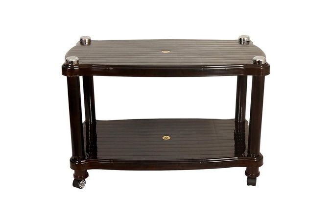 Prima 5011 Center Trolley Coffee TableTea TableTeapoy for Home Office Outdoor Cherry