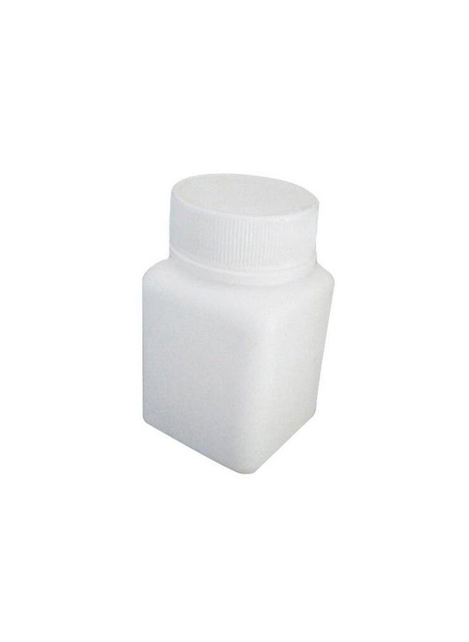 Elandy - 12Pcs 60Ml/2Oz Empty Portable White Square Plastic Solid Powder Bottles Holder Storage Container Case Box - Image 1