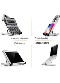 Techmaster N1 Metal Macbook Notebook Book Reading Stand Foldable  - Image 2