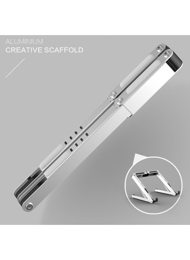 Techmaster - N1 Metal Macbook Notebook Book Reading Stand Foldable - Image 1