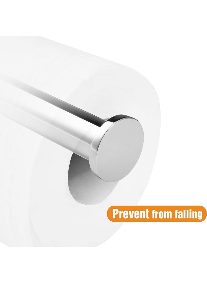 HITSLAM HITSLAM Chrome Toilet Paper Holder Self Adhesive Stainless Steel Toilet Paper Roll Holder for Bathroom  - Image 4