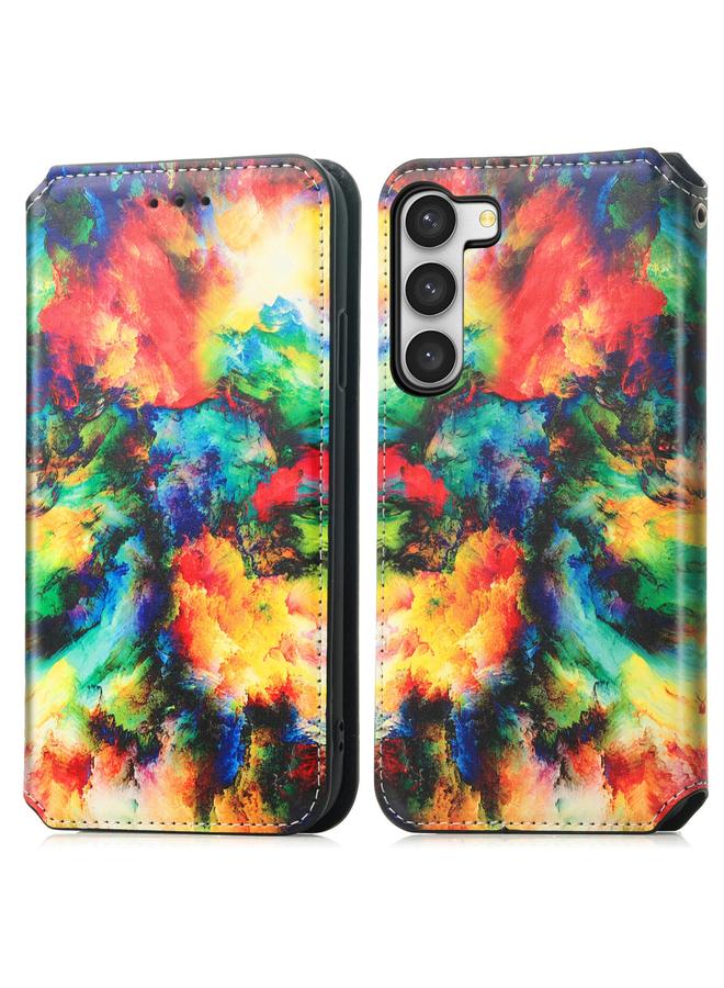 اس-توب جراب لهاتف Samsung Galaxy S23 5G CaseNeo جراب هاتف جلدي مغناطيسي ملون - Image 2