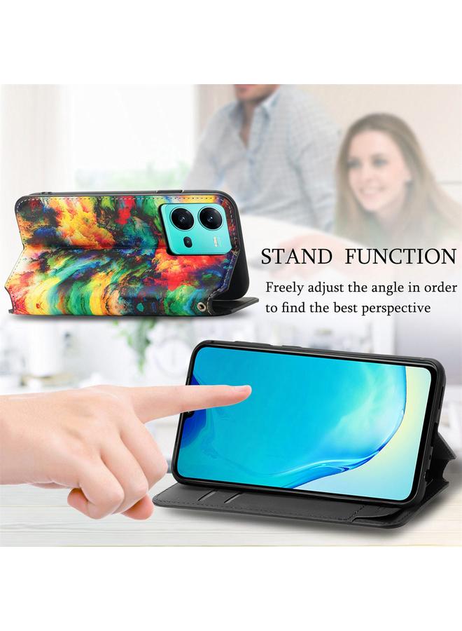 اس-توب جراب لهاتف Samsung Galaxy S23 5G CaseNeo جراب هاتف جلدي مغناطيسي ملون - Image 4