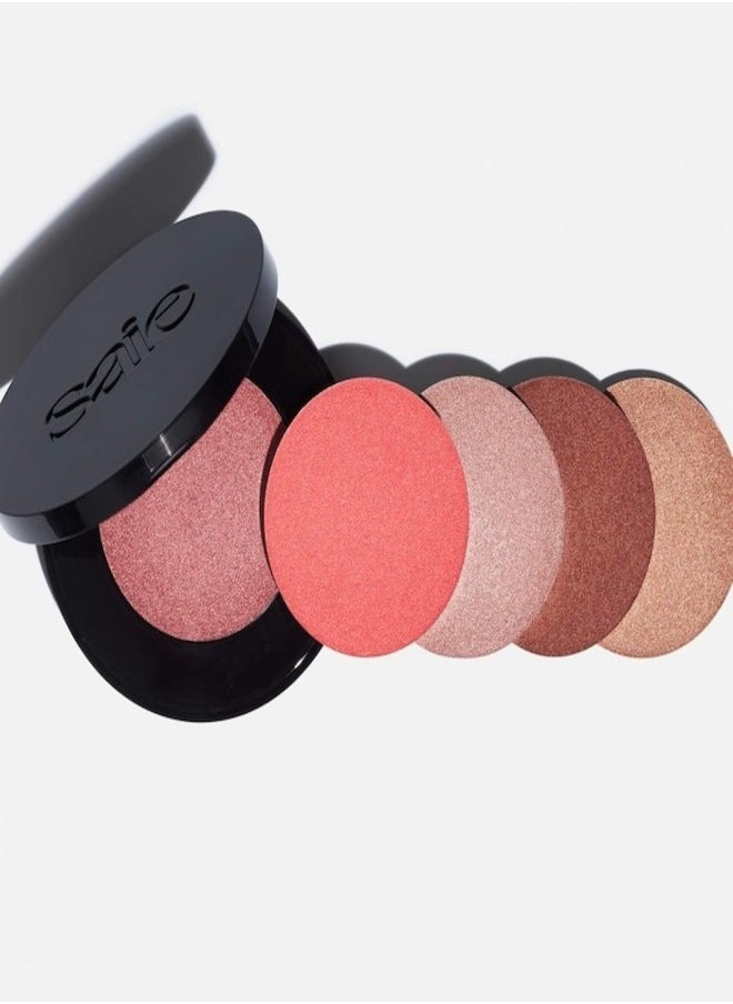 Saie - Saie Glow Sculpt Multi-Use Cream Blush & Highlighter - Peachglow - warm pink peach 5.8g - Image 1