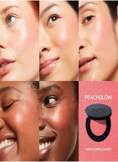 Saie Saie Glow Sculpt Multi-Use Cream Blush & Highlighter - Peachglow - warm pink peach 5.8g  - Image 2